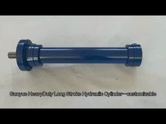 Long Stroke HSG Series Hydraulic Double Acting Piston Cylinders Engineering Hydraulic Cylinder