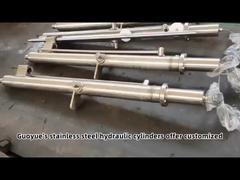 Stainless Steel Hard Chrome Plated Telescopic Hydraulic Cylinder for Construction/Metallurgical/Agri