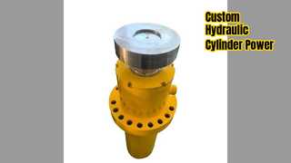 Özel Vulkanizasyon Hidrolik Silindiri Güçlü Yapılandırılmış